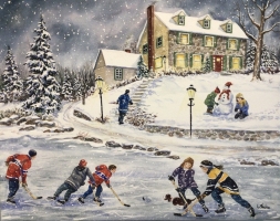 Les joies de l’hiver - 16x20