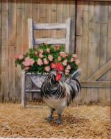 Coq - 12"x10"