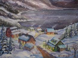 Mon pays c'est l'hiver - 20"x24"