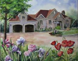 Chez Williams St-Amable - 16"x20" - VENDU
