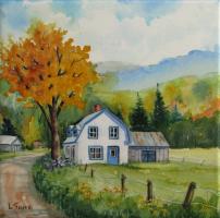 Chaleur automnale - 8"x8" - VENDU